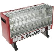 تصویر بخاری برقی 2000 المنت شیشه ای 