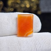 تصویر نگین سنگ عقیق معدنی کد : 33697 