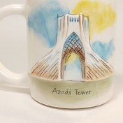 تصویر ماگ برج آزادی تهران 