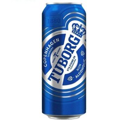 تصویر آبجو بدون الکل Tuborg توبورگ کلاسیک 500 میل (اصل) 