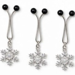 تصویر گیره روسری آویزدار کهن- بسته ۳ عددی-طرح 42 