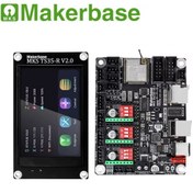 تصویر برد کنترلر Makerbase MKS Robin Nano 32Bit همراه با نمایشگر رنگی و لمسی 
