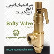 تصویر شیر اطمینان طرح هایسک 1 اینچ 