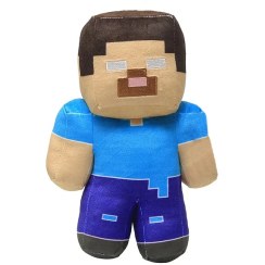 تصویر عروسک طرح ماینکرافت مدل هیروبراین کد JIM110 ارتفاع ۲۷ سانتی‌متر 