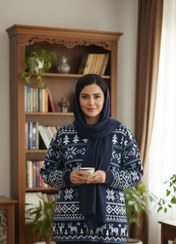 تصویر بلوز بافت ریز 