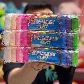 تصویر خمیر کلی 24 رنگ 