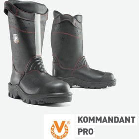 تصویر چکمه آتش نشانی ولکل دسته دار -فرمانده ای مدل پرو - ۴۳ VÖLKL - Kommandant Firefighter Boots Family - Perfect Fit