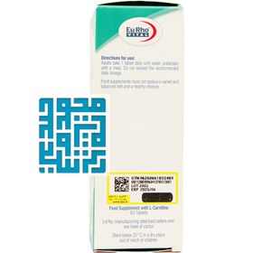 تصویر یورو ویتال ال کارنیتین 1000 میلی گرمی Eurho Vital L Carnitin 1000 mg