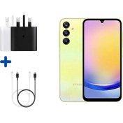 تصویر شارژر سامسونگ مدل A55 ظرفیت ۲۵ وات با کابل Type-C 
