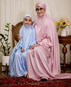 تصویر ست مادر دختری چادر عبادت آستین دار سایز ۱۶۰ تا ۱۷۵ 