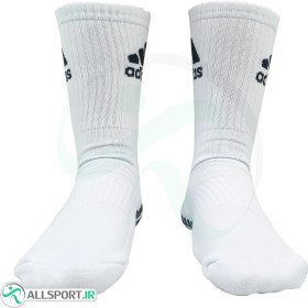 تصویر جوراب استپ دار آدیداس Adidas socks White 