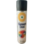 تصویر اسپری فوری؛ رنگ مشکی مات گرین دات (دوپلی کالر) Green Dot