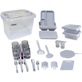 تصویر سبد پیک نیک کامل کد 759 - طوسی 