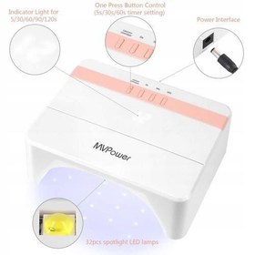 تصویر لامپ یو وی ناخن MVPOWER 