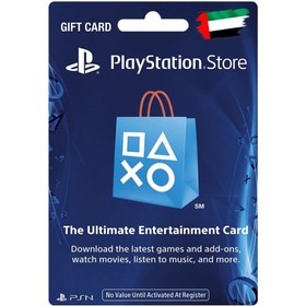 تصویر گیفت کارت پلی استیشن ۱۰ دلاری امارات 