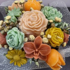 تصویر باکس گل شمعی پاییزی phonix_candle