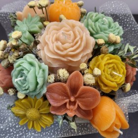 تصویر باکس گل شمعی پاییزی phonix_candle