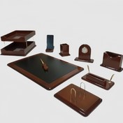 تصویر استند لوازم اداری رومیزی مدل Taban مجموعه ۹ عددی 