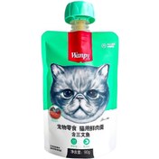 تصویر پودینگ غذای گربه ونپی طعم ماهی قزل آلا وزن ۹۰ گرم 