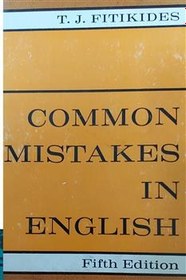 Common Mistakes in English New Edition