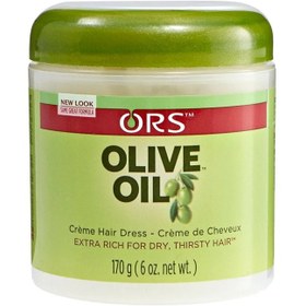 تصویر کرم زیتون و ویتامین ترمیم کننده و حالت دهنده موی خشک ارس ORS Olive Oil & Vitamin Hair Dress 