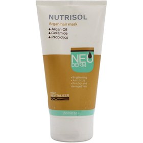 تصویر ماسک مو آرگان نوتریسل نئودرم 150 میل Neuderm Nutrisol Argan Hair Mask 150ml