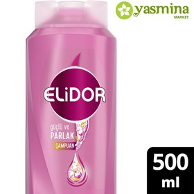 تصویر شامپو الیدور تقویت کننده و براق کننده مو 500 میل ELIDOR