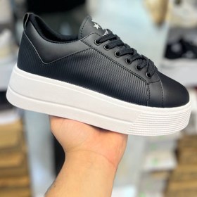 تصویر کفش ونس لژدار مناسب روزمره و پیاده روی بندی مدل کانورس Vans shoes suitable for everyday use and walking, hemp strap, Converse model