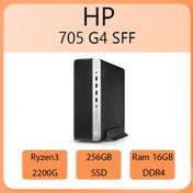 تصویر مینی کیس اچ پی HP 705 G4 SFF Ryzen3 Ram 16GB استوک 