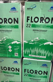 تصویر گاز کولر فلورون اصلی (FLORON) مدل R22 وزن 13.6 