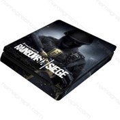 تصویر برچسب پلی استیشن طرح rainbow 6 – 4 
