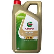 تصویر روغن و مکمل موتور EDGE 5W 30 LL 5 لیتر سال تولید 2024 کاسترول اورجینال Castrol 