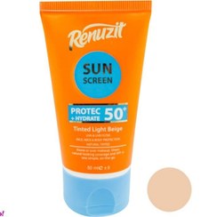 تصویر کرم ضد آفتاب رینوزیت (Renuzit) مدل Tinted Light Beige حجم 50 میلی لیتر 