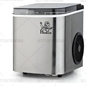 تصویر یخ ساز 12 کیلویی استیل 12 kg Stainless Steel Ice Maker