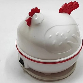 تصویر تخم مرغ پز طرح مرغ ظرفیت ۷ عدد 