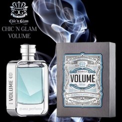 تصویر ادکلن مردانه ولوم شیکن گلام اورجینال حجم 100 میل Chic n Glam Volume Perfum For Men 