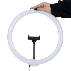 تصویر رینگ لایت "RGB LED 3D-33 12 RGB LED 3D-33 12 Inch Ring Light