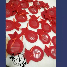 تصویر کیسه آجیل با نمد 