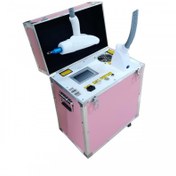 تصویر دستگاه لیزر حرفه ای کیوسوییچ چمدانی حذف خال، زگیل و تاتو (تتو) 