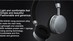 تصویر هدفون بلوتوثی ریمکس مدل 520hb ا Remax RB-500HB Bluetooth Headphone Remax RB-500HB Bluetooth Headphone