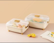 تصویر باکس نان ( جای نان ) اکسون مدل ۳ پارچه نیوشا سایز بزرگ 