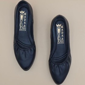 تصویر صندل زنانه مشکی 