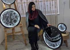 تصویر دوره آموزش تابلو ماه و رزین 