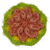 تصویر اسکاچ مدل گل داوودی برجسته 