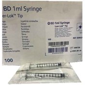 تصویر سرنگ BD شیشه ای امریکایی 