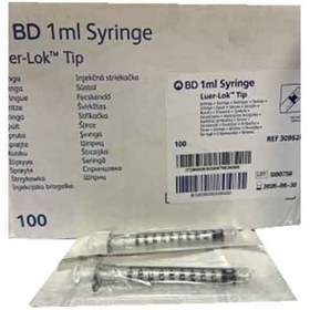 تصویر سرنگ BD شیشه ای امریکایی 