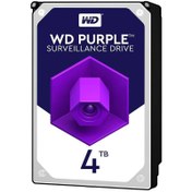 تصویر هارد 4 ترابایت وسترن بنفش WD Purple 3.5 inch 