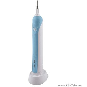 تصویر مسواک برقی اورال بی صورتی مدلPro 750 +کیف مسافرتی ا Oral-B Pro 750 Electric Toothbrush with Travel Case Oral-B Pro 750 Electric Toothbrush with Travel Case