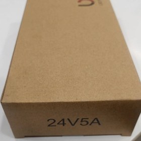 تصویر منبع تغذیه 24 ولت 5 امپر لکسو 
