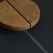 تصویر دستگیره چوبی کد H27 